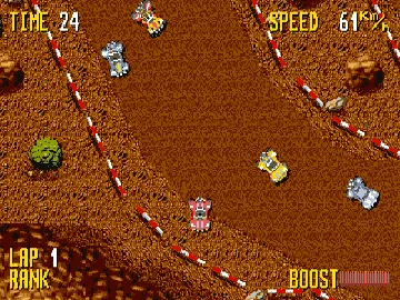 Fun Car Rally (USA) (Proto) screen shot game playing